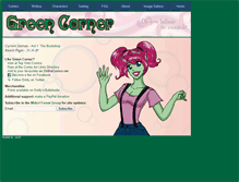 Tablet Screenshot of greencorner.emilygonsalves.com