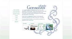 Desktop Screenshot of emilygonsalves.com